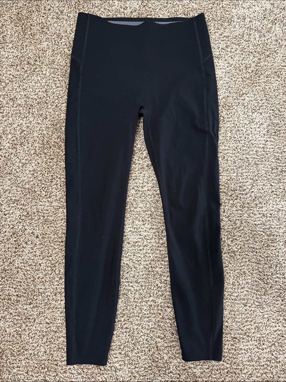 Spanx Leggings Black Large Womens Used